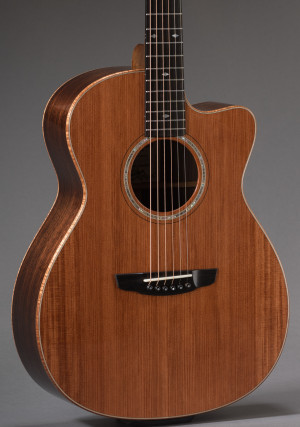 Goodall Grand Concert Cutaway RGCC - Master Redwood/Indian Rosewood #7211