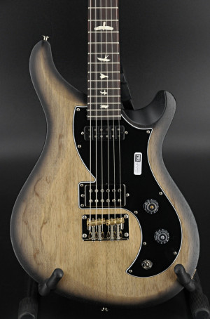 Paul Reed Smith Ltd Edition Wood Library S2 Vela Black Limba - Natural Smokeburst #9456