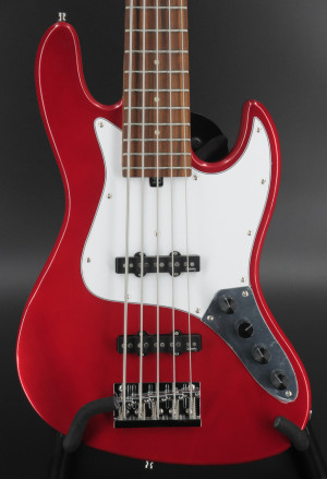 Sadowsky MetroExpress Vintage J/J Bass, Morado (Pau Ferro) Fingerboard, 5-String - Candy Apple Red #1188