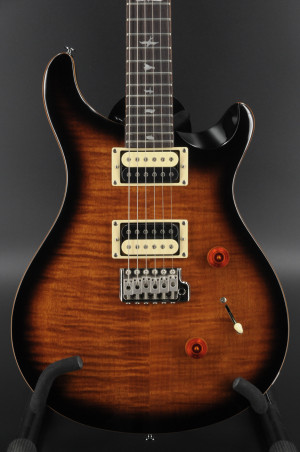 Paul Reed Smith SE Custom 24 - Black Gold Burst #6645