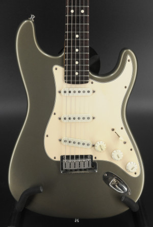 USED Fender American Standard Stratocaster 1989 Rare Pewter Finish
