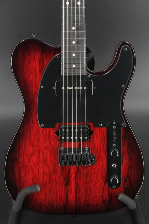 USED Suhr Custom Classic T (2025) - Mint - Black Limba - Trans Red Burst