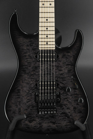 SUHR STANDARD THIN BURST Limited Edition - Quilted Maple - Trans Black #9539
