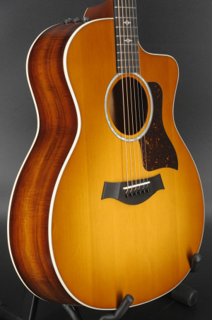 Taylor 214ce-K DLX Special Edition -Sitka/Hawaiian Koa - Honeyburst #6534